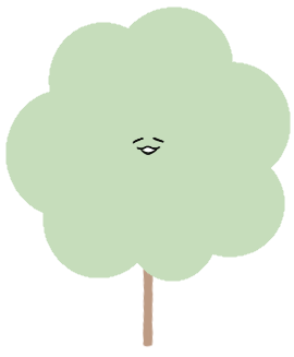 みどり色のわたあめ